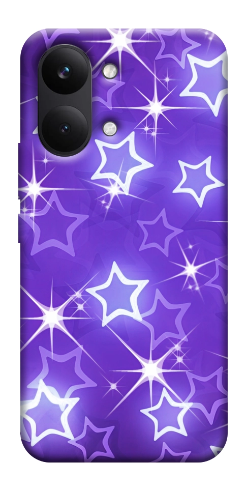 Чехол Purple sparkles для Xiaomi Poco X8 Pro Max