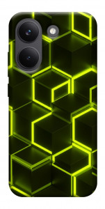 Чехол Neon hexagon для Xiaomi Poco X8 Pro