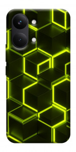 Чехол Neon hexagon для Xiaomi Poco X8 Pro Max