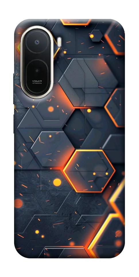 Чехол Burning hex pattern для Xiaomi Redmi A7 Pro 4G