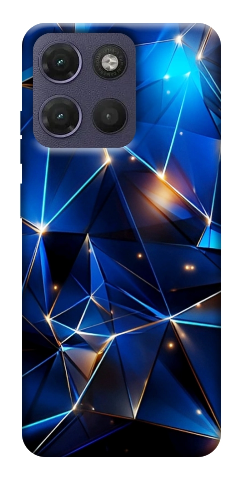 Чохол Abstract purple pattern для Motorola Moto G17