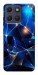Чохол Abstract purple pattern для Motorola Moto G17
