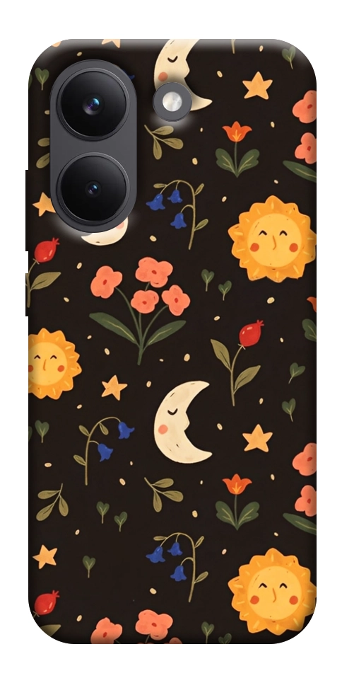 Чехол Полевые цветы для Xiaomi Poco X8 Pro