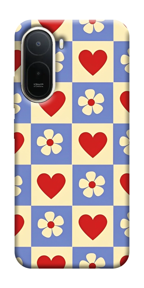 Чохол Серця-квіточки для Xiaomi Redmi A7 Pro 4G