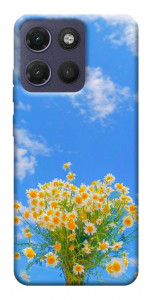 Чохол Sky flowers для Motorola Moto G17