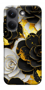 Чехол Flower black-white для Xiaomi Poco X8 Pro