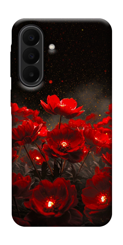 Чехол Burning flowers для Galaxy A27