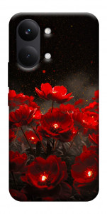 Чехол Burning flowers для Xiaomi Poco X8 Pro Max