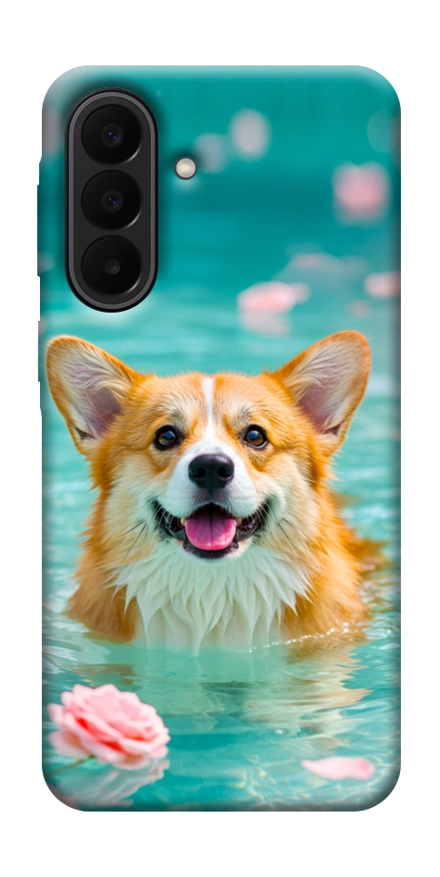 Чехол Swimming corgi для Galaxy A27