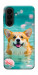 Чехол Swimming corgi для Galaxy A27
