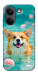 Чехол Swimming corgi для Xiaomi Poco X8 Pro