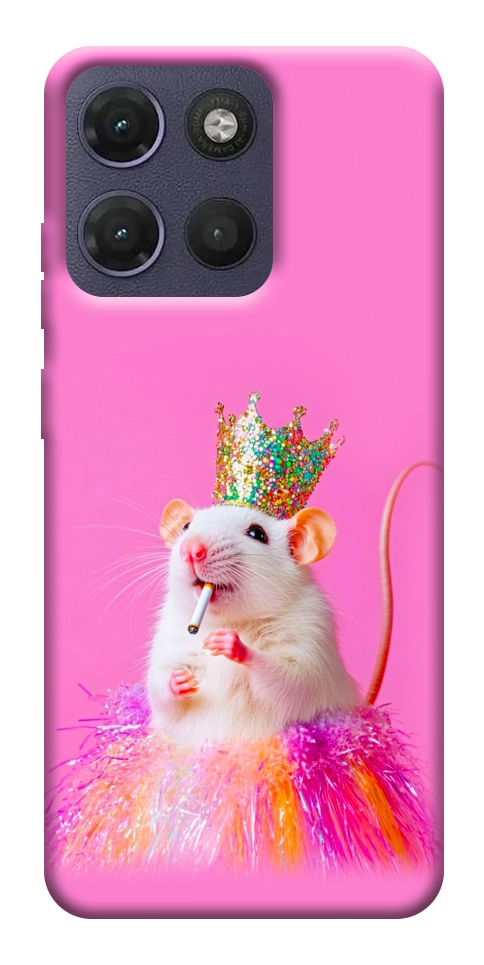 Чохол Гламурний щур для Motorola Moto G17