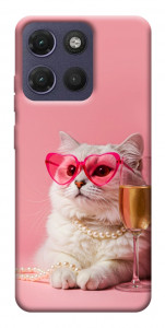 Чохол Pinky cat для Motorola Moto G17