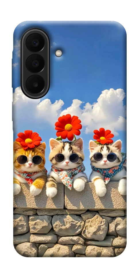 Чехол Flower cats для Galaxy A27