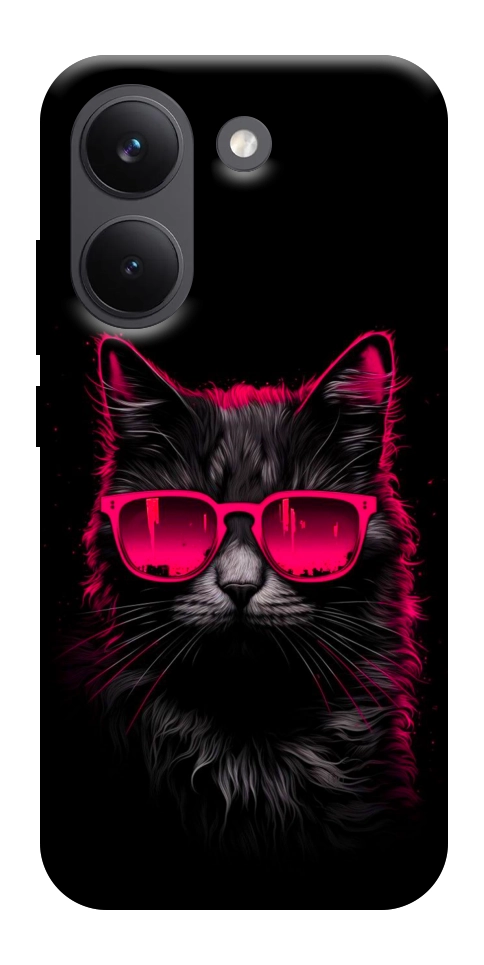 Чехол Cyberpunk cat для Xiaomi Poco X8 Pro