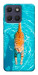Чохол Cat swimming для Motorola Moto G17