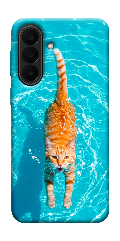 Чехол Cat swimming для Galaxy A27