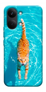 Чехол Cat swimming для Xiaomi Poco X8 Pro Max