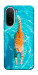 Чехол Cat swimming для Xiaomi Redmi A7 Pro 4G