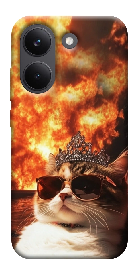 Чехол Cat explosion для Xiaomi Poco X8 Pro