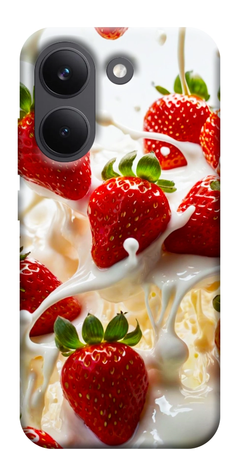 Чехол Strawberry and cream для Xiaomi Poco X8 Pro