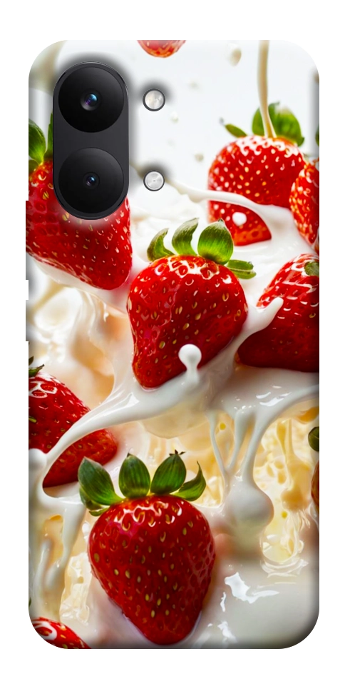 Чехол Strawberry and cream для Xiaomi Poco X8 Pro Max