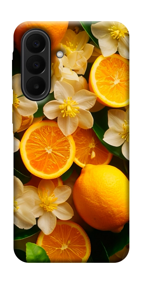 Чехол Лимоны и цветы для Galaxy A27