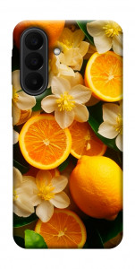 Чехол Лимоны и цветы для Galaxy A27