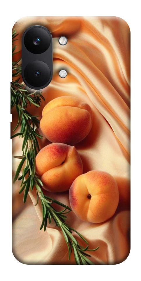 Чехол Лакешери персики для Xiaomi Poco X8 Pro Max