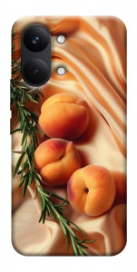 Чехол Лакешери персики для Xiaomi Poco X8 Pro Max