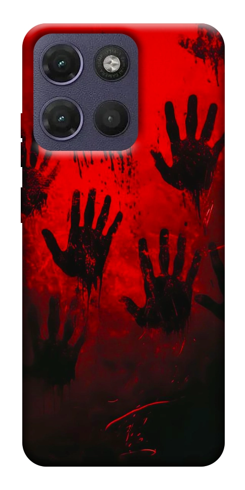 Чохол Bloody hands для Motorola Moto G17