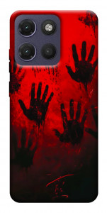 Чохол Bloody hands для Motorola Moto G17