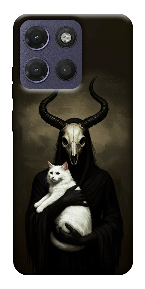 Чохол Creature with cat для Motorola Moto G17