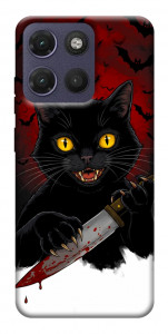 Чохол Horror lucky cat для Motorola Moto G17