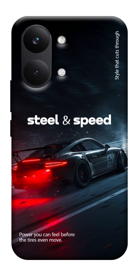 Чехол Black and red care для Xiaomi Poco X8 Pro Max