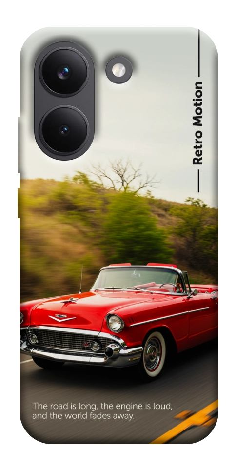 Чехол Retro auto для Xiaomi Poco X8 Pro