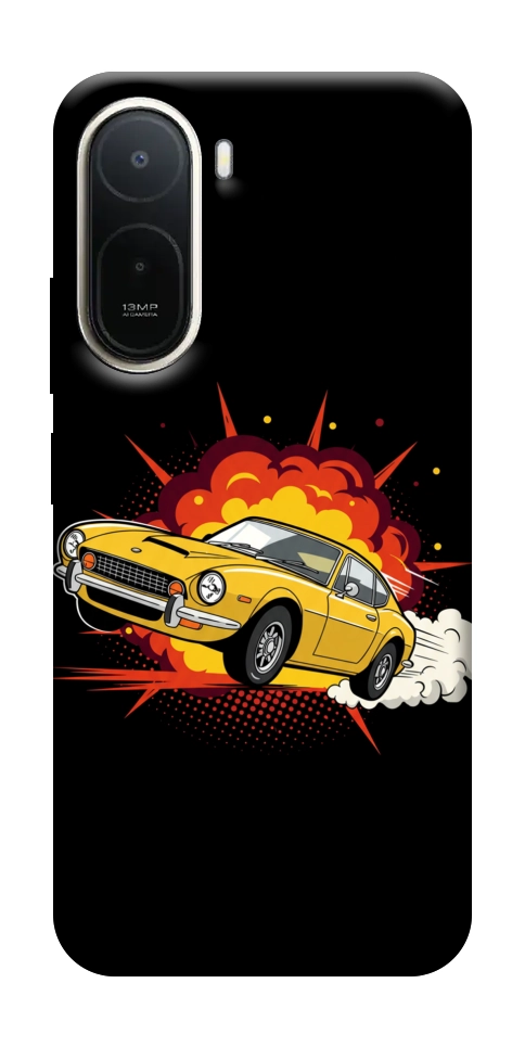 Чохол Retro comics car black для Xiaomi Redmi A7 Pro 4G