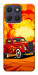 Чохол Retro comics car для Motorola Moto G17