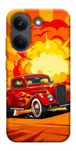 Чехол Retro comics car для Xiaomi Poco X8 Pro