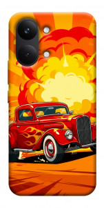 Чехол Retro comics car для Xiaomi Poco X8 Pro Max