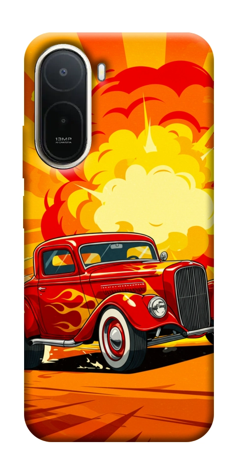 Чехол Retro comics car для Xiaomi Redmi A7 Pro 4G