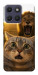 Чохол Shocked cat and lion для Motorola Moto G17