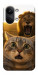 Чехол Shocked cat and lion для Xiaomi Poco X8 Pro Max
