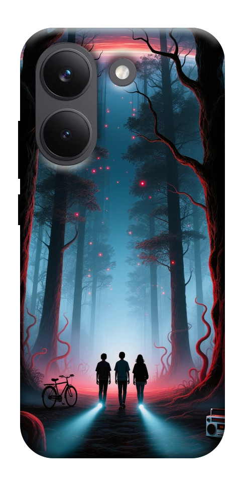 Чехол Kids in the forest для Xiaomi Poco X8 Pro
