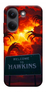 Чехол Welcome to hawkins для Xiaomi Poco X8 Pro