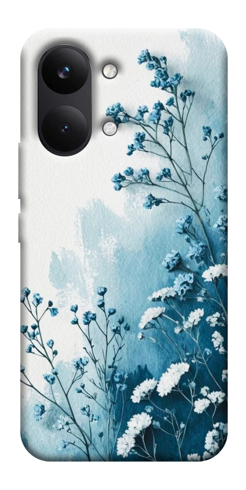 Чехол Blue minimal для Xiaomi Poco X8 Pro Max