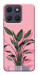 Чохол Pink plant для Motorola Moto G17