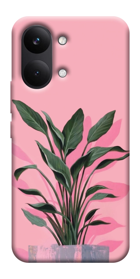 Чехол Pink plant для Xiaomi Poco X8 Pro Max