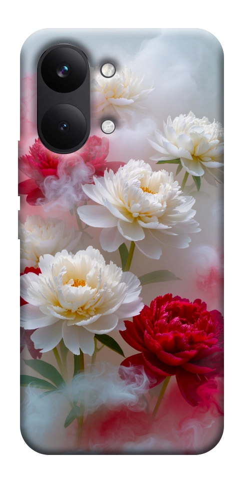 Чехол Red and white smoke для Xiaomi Poco X8 Pro Max