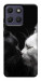 Чохол Black and white cats для Motorola Moto G17